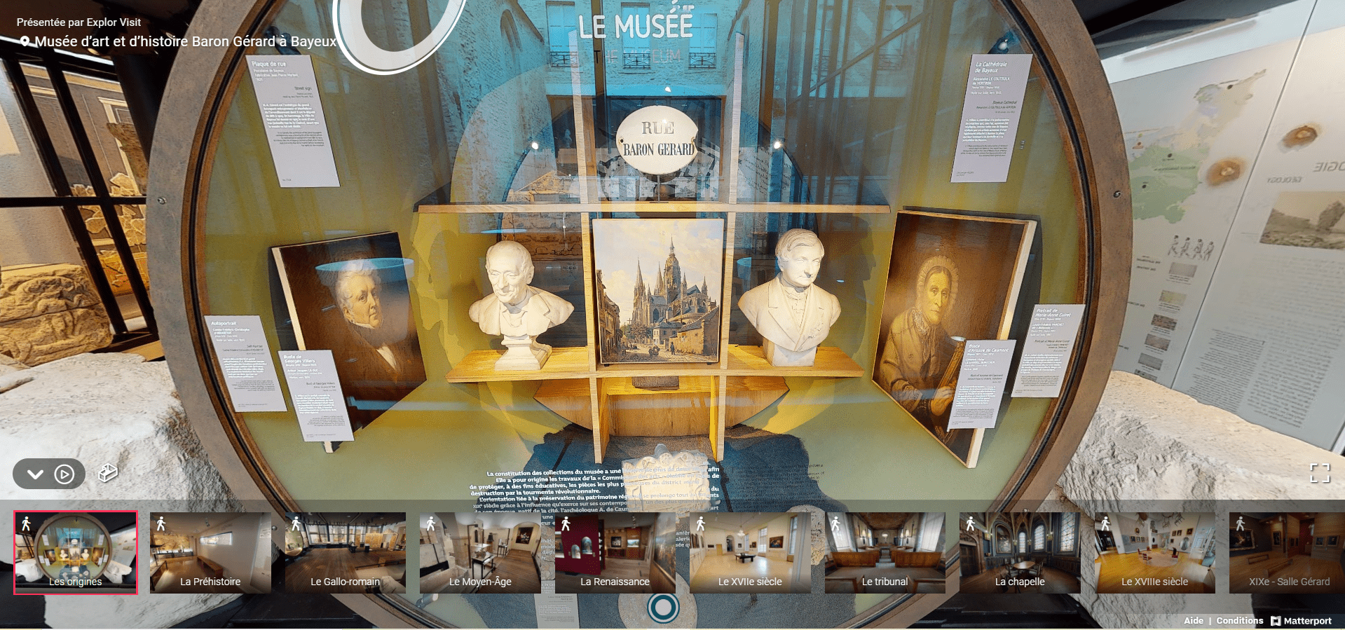 Visite virtuelle des collections du musée d’art et d’histoire de Bayeux